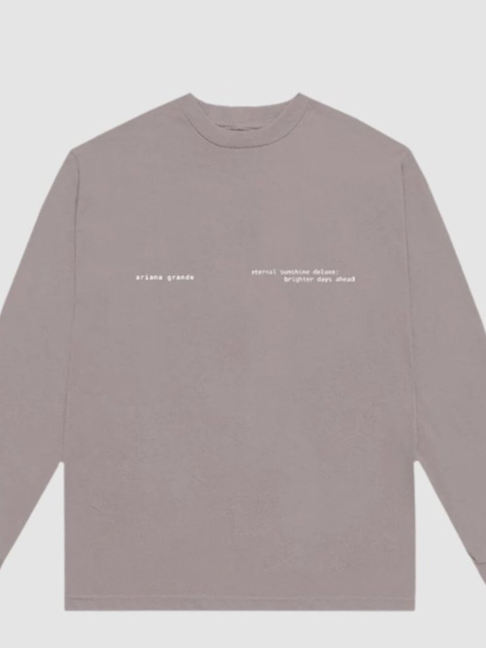 Ariana Grande Eternal Sunshine Tour Brighter Days Ascend Long Sleeve Shirt - 2XL